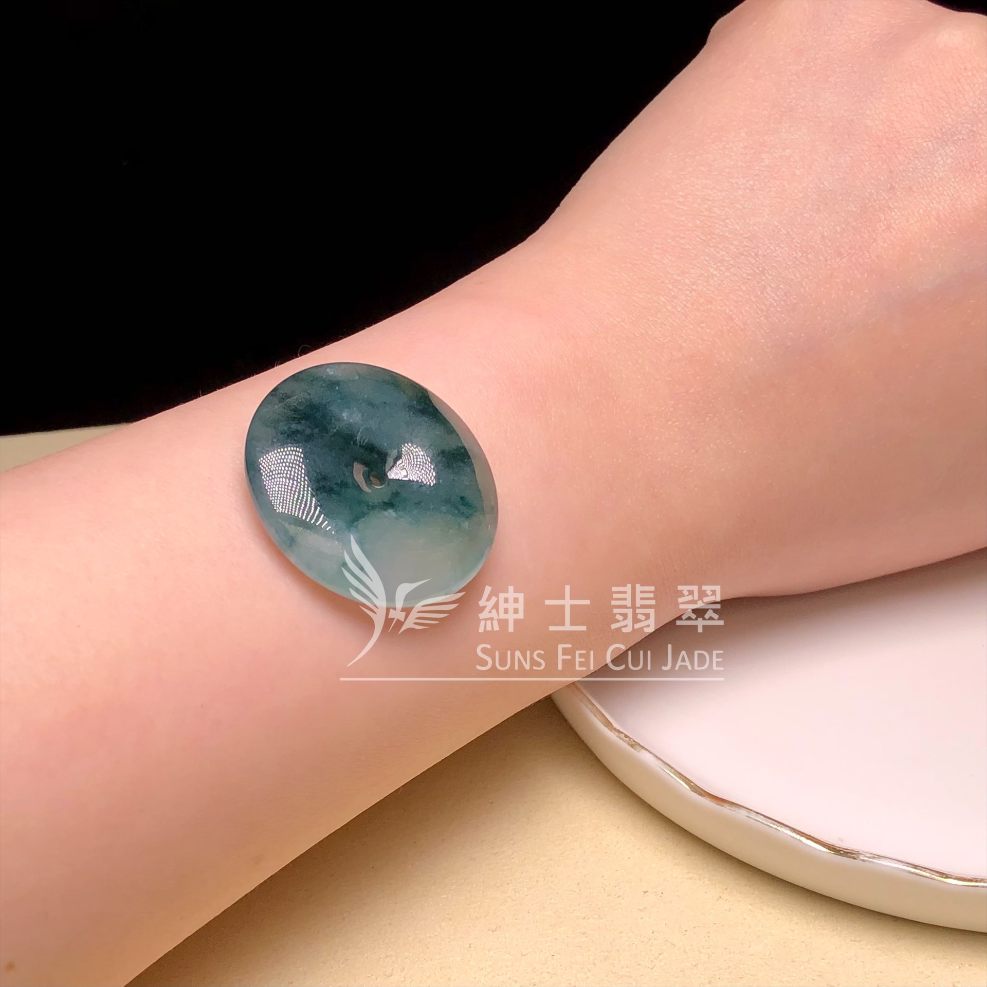 飄花平安扣 B08493