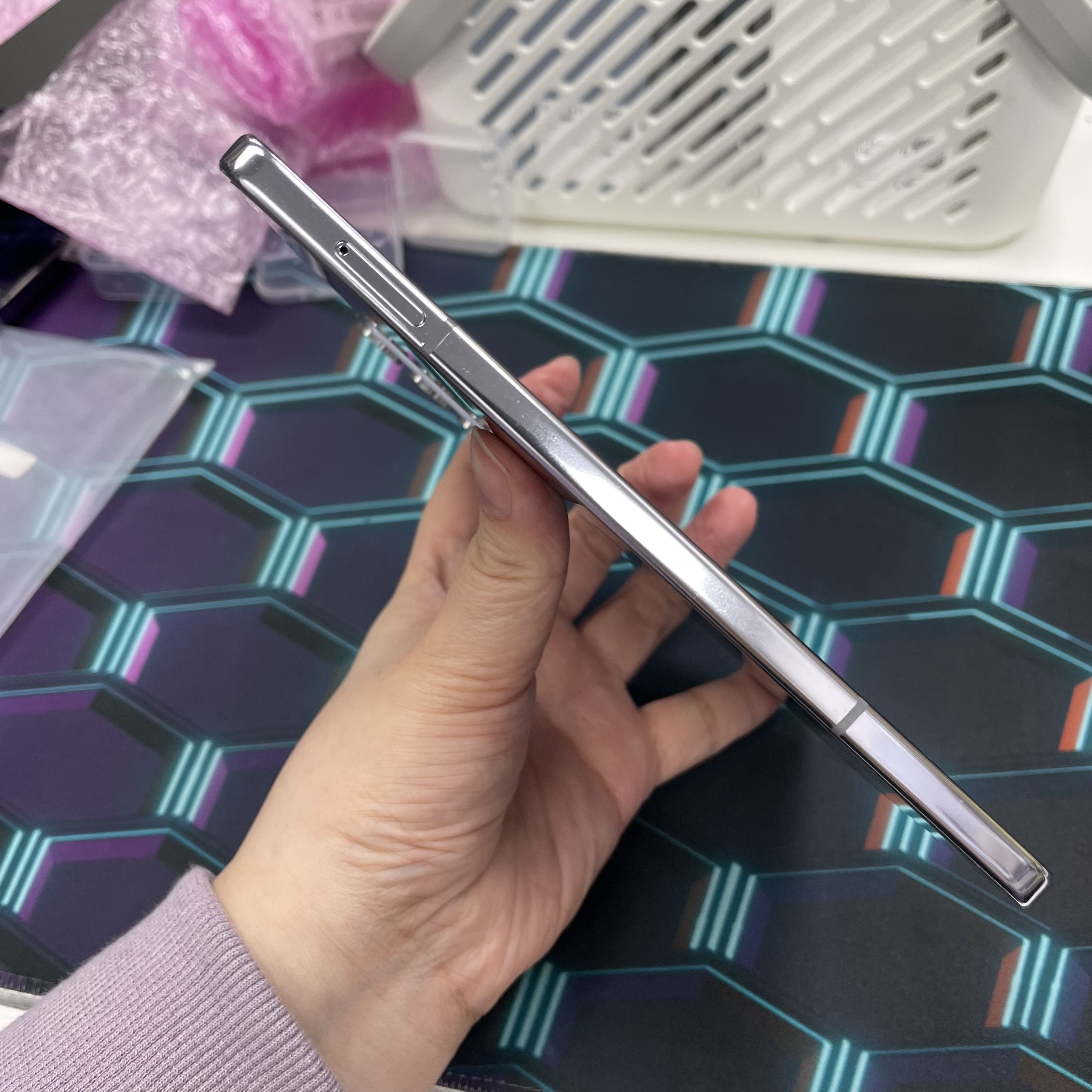 *5828B Galaxy Z Fold 5 勁靚機 12+512GB 藍色 blue