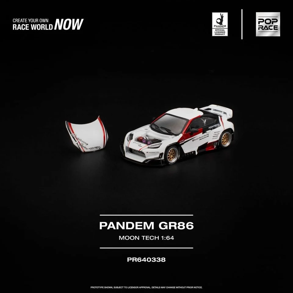 Pre Order - POP RACE ( PR640338 ) PANDEM GR 86 MOONTECH POPRACE