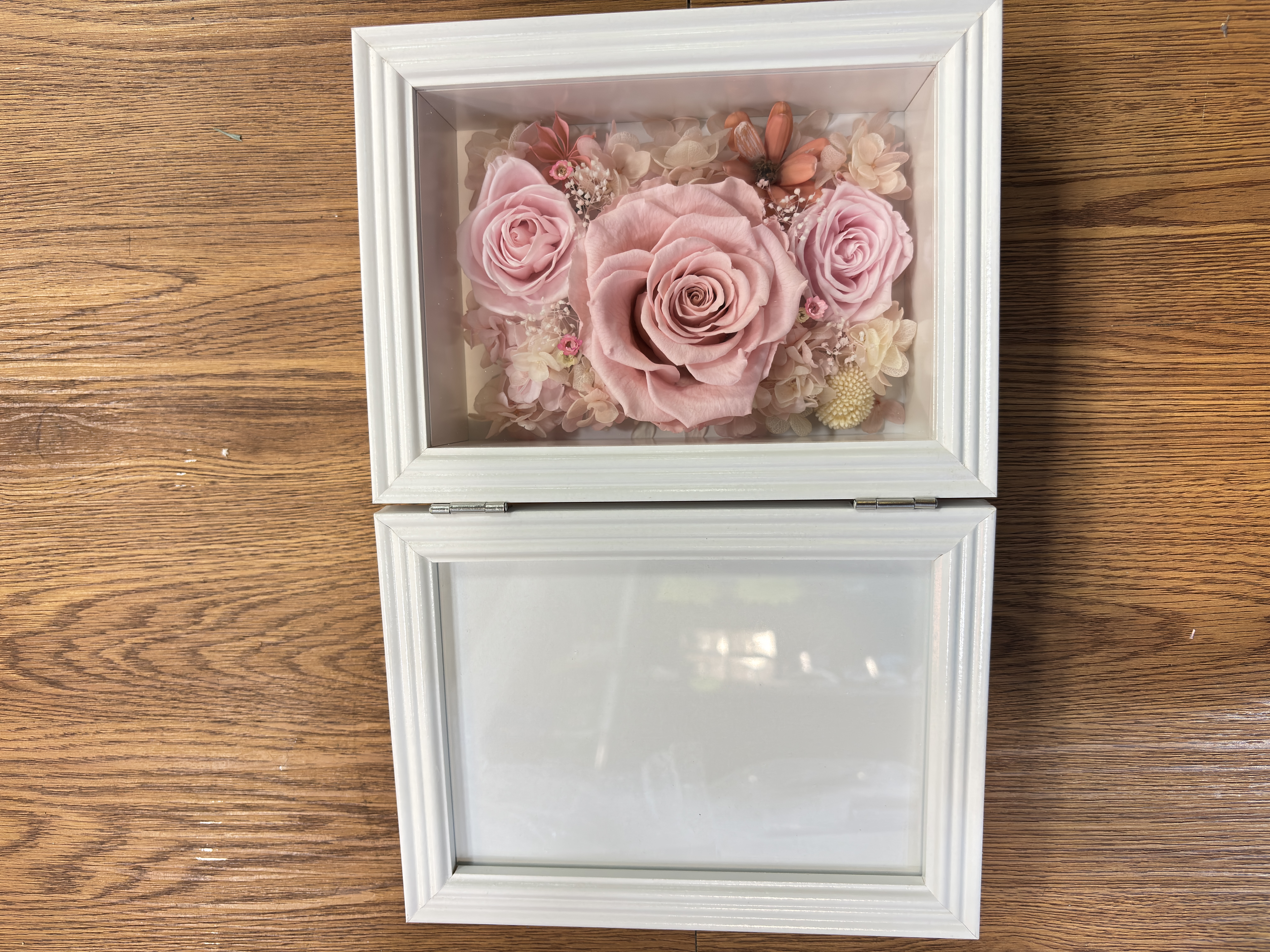 保鮮花相架（20.2x15.2x6.4cm; 相片尺寸:12.5x17.5cm)