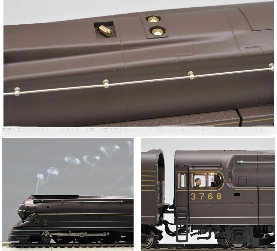 BROADWAY LIMITED PRR K4s Streamlined Steam DCC Sound and Smoke