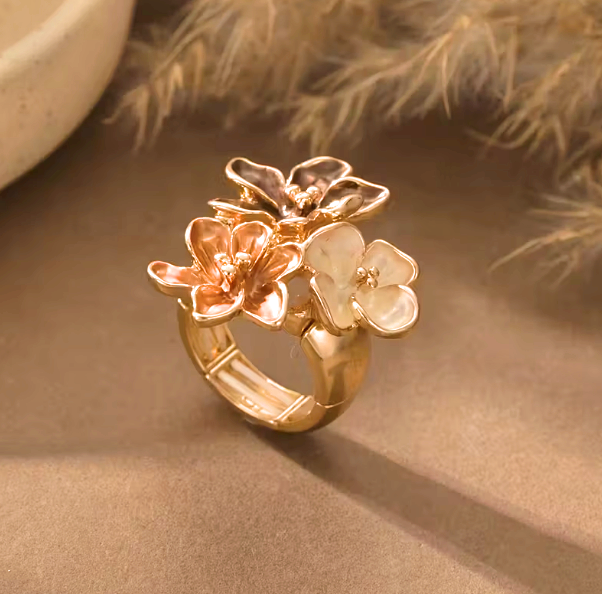 Floral Style Rings