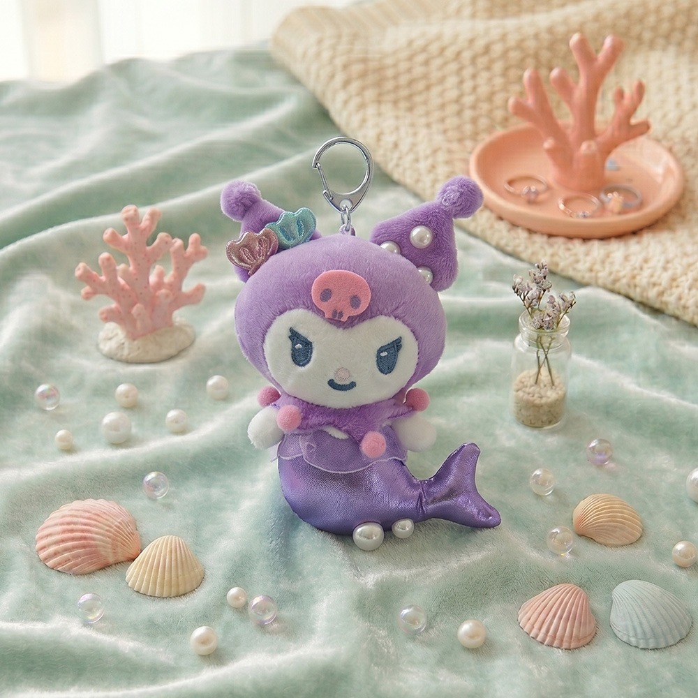 [Sanrio] 美人魚造型 公仔匙扣 (5種)