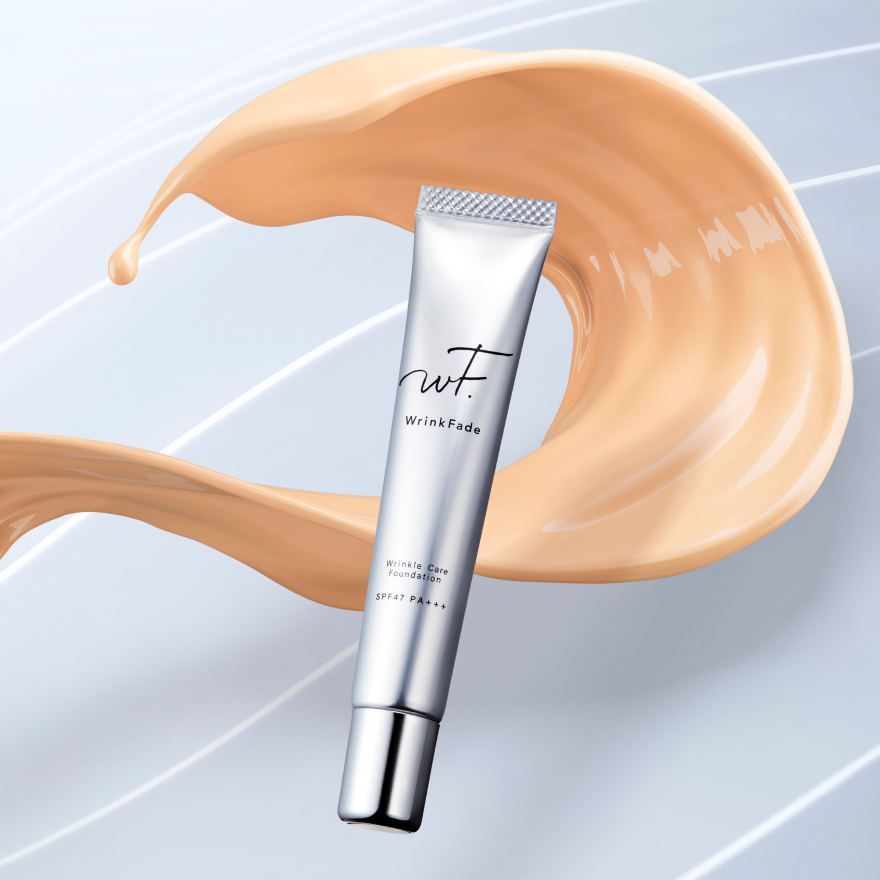 日本 WrinkFade 抗皺修護粉底液