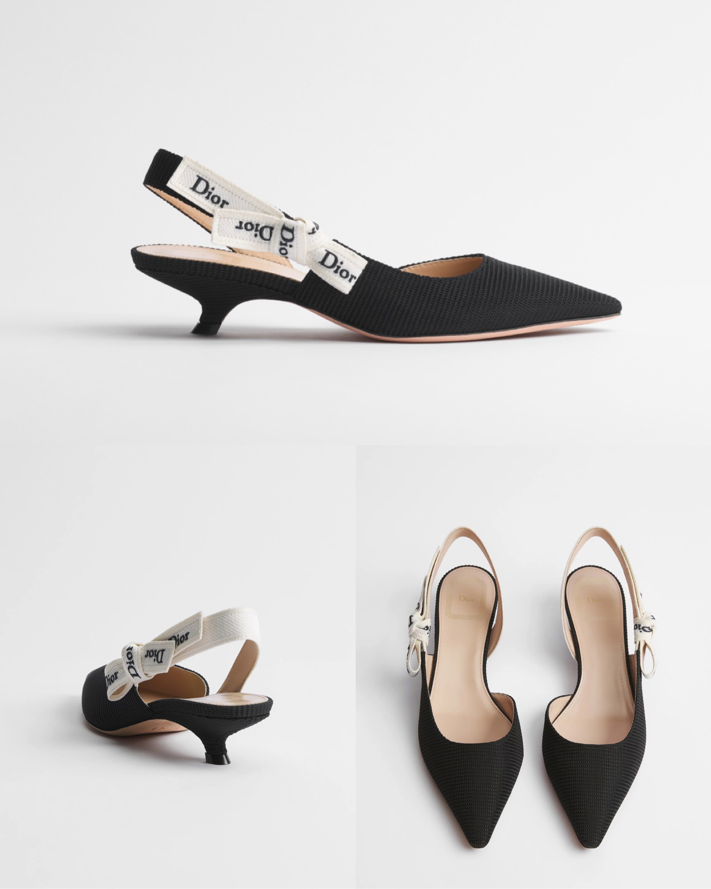 訂貨📮新款 JAdior Slingback 3.5cm 高踭鞋  Size 35/36/37/38/40