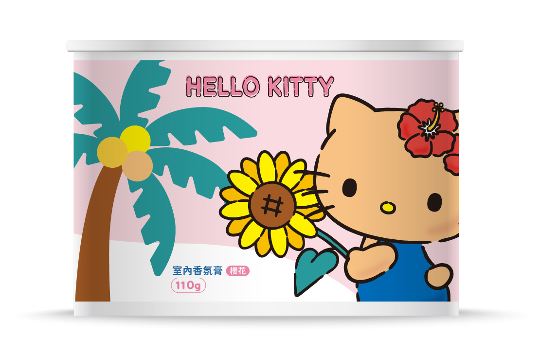 【台灣】SANRIO 室內香氛膏 110g（兩款可選）