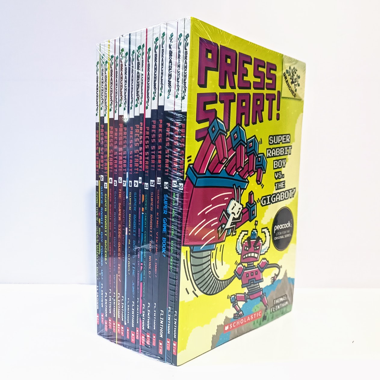 Press Start! Series|  Super Rabbit Boy Powers Up! (1- 16 books)   Branches|S103 