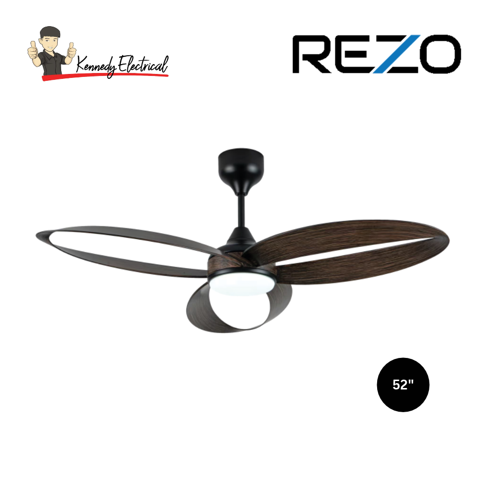 Rezo 52" Omega DC Motor LED Ceiling Fan (OMEGA52LED)