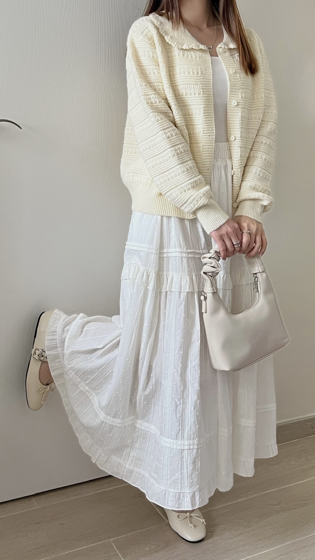 娃娃領甜美花紋上衣 可2穿 現貨