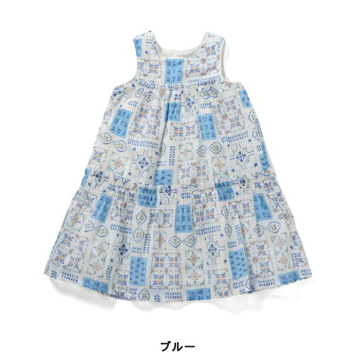 🆕【⭐訂購⭐】🌀 🇯🇵 日本直送 夏季田園風印花 層疊 背心連身裙［2款選］🌀 [ELDA-0067][260507]