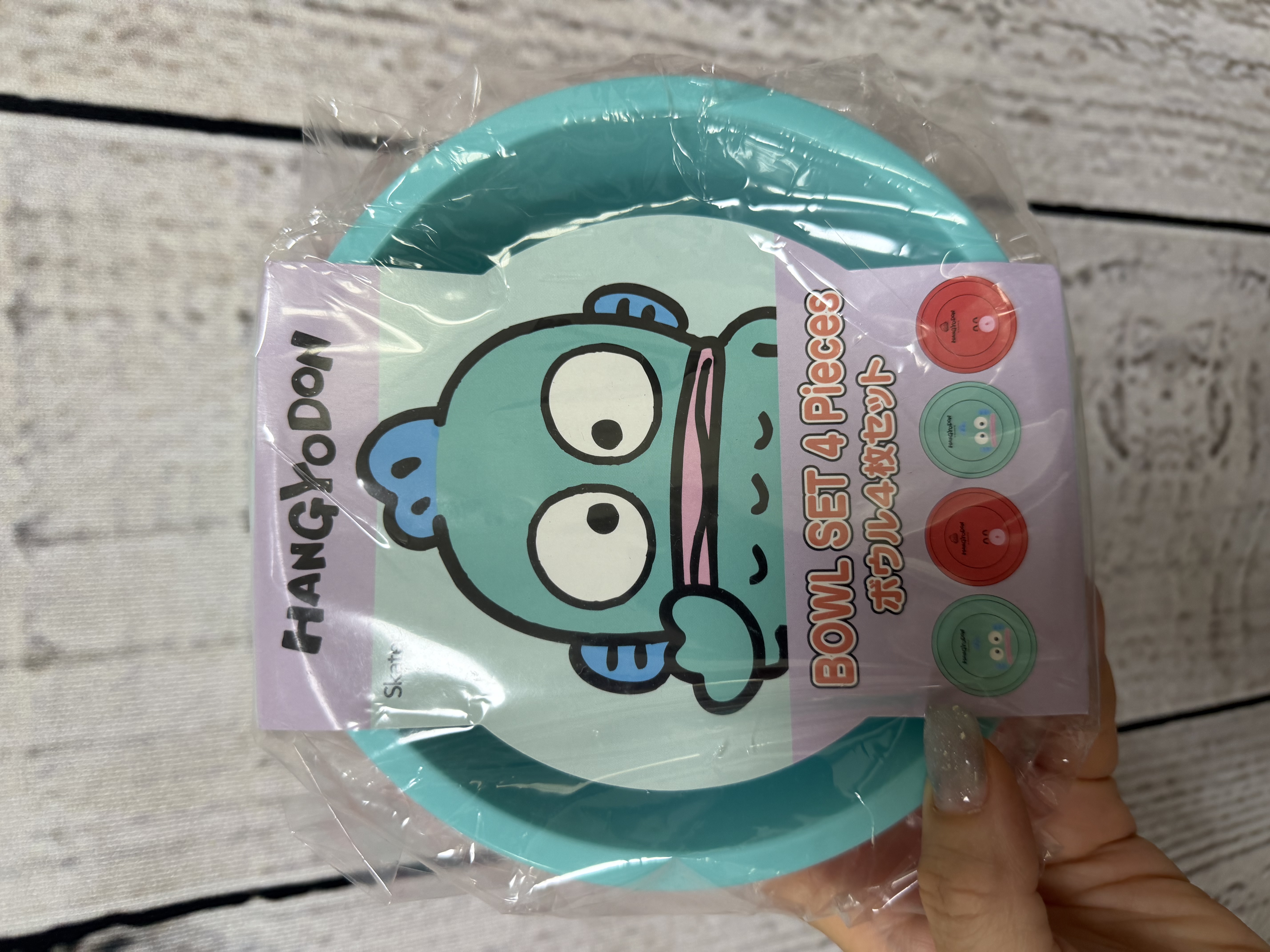 <🧡門市現貨🧡>日本製水怪膠碗4個