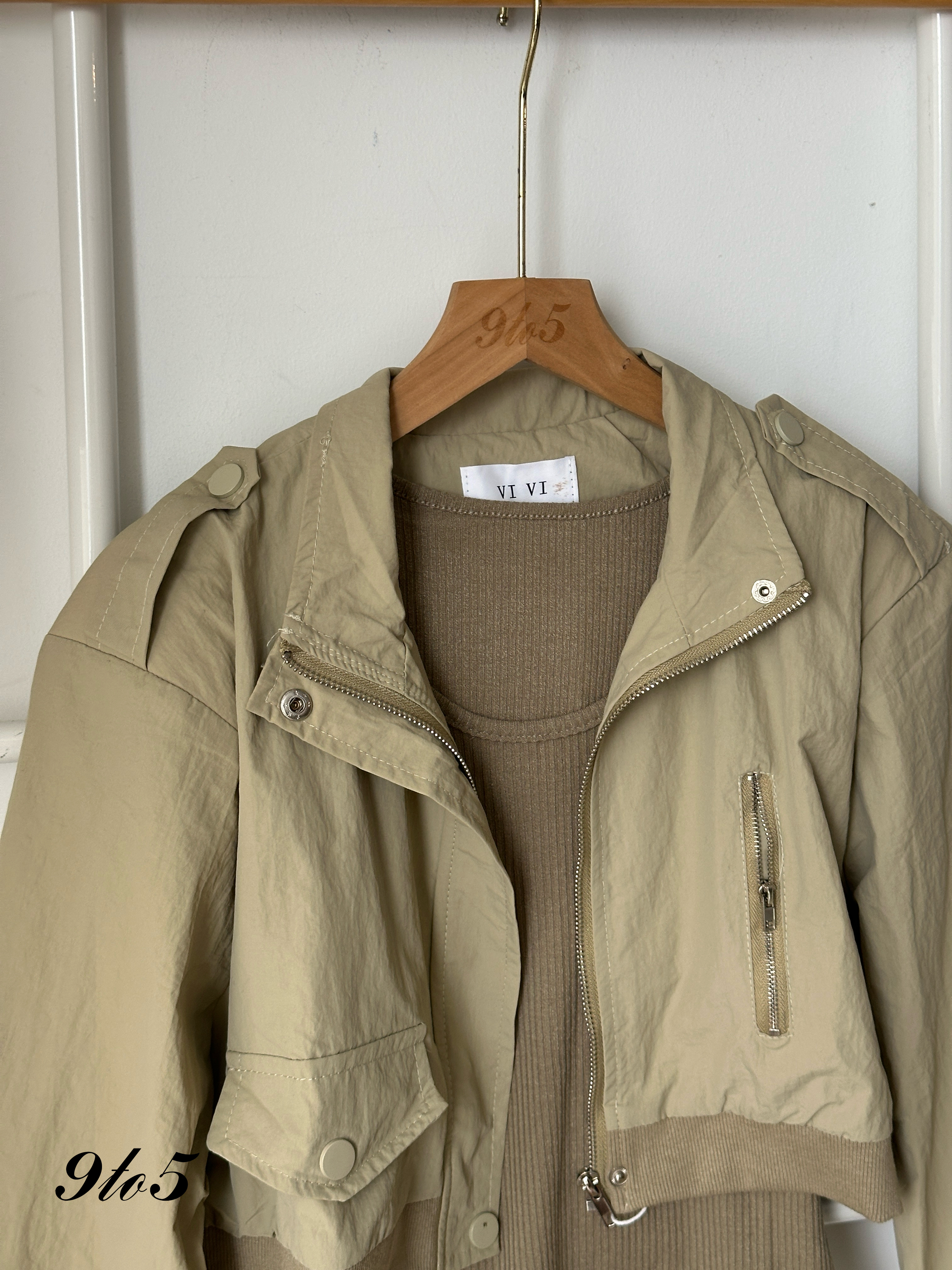 T4052 Two-Pieces Casual Jacket 