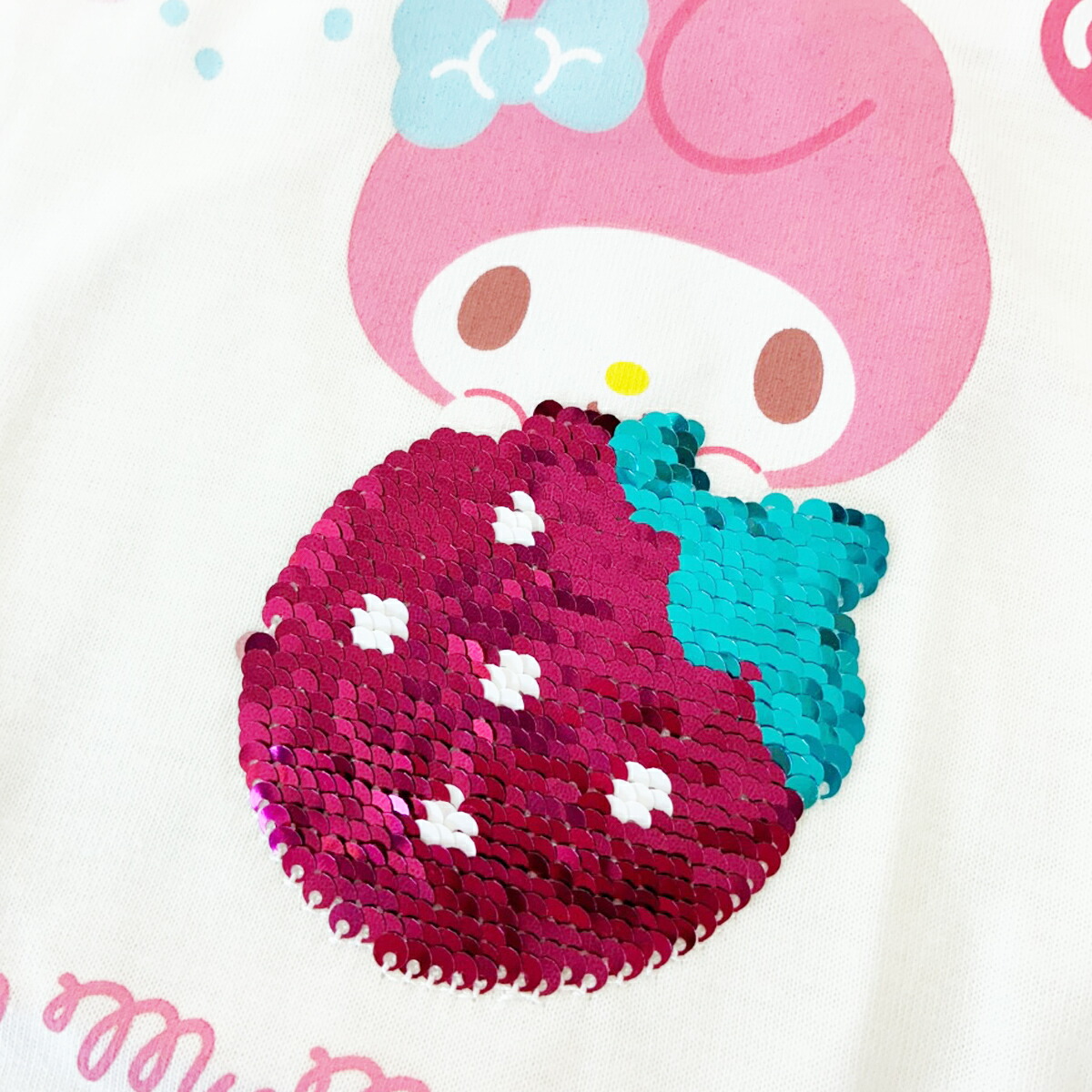 🆕【⭐訂購⭐】🇯🇵日本直送 🌀#Sanrio 閃閃珠片短袖 tee［6款選］ 🌀 [PLFA-0091] [260627]