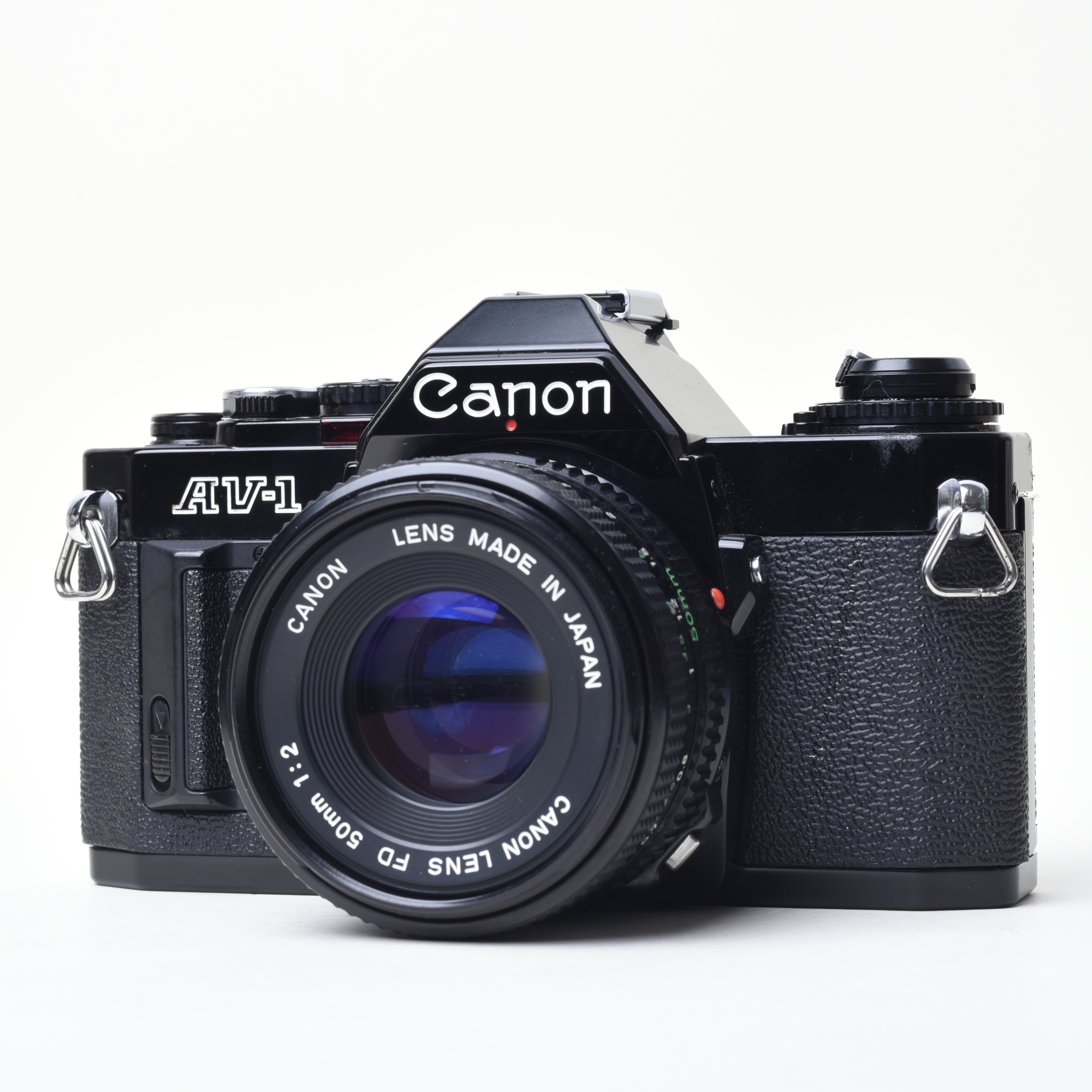 Canon AV-1配置Canon New FD 50mm f2 菲林相機