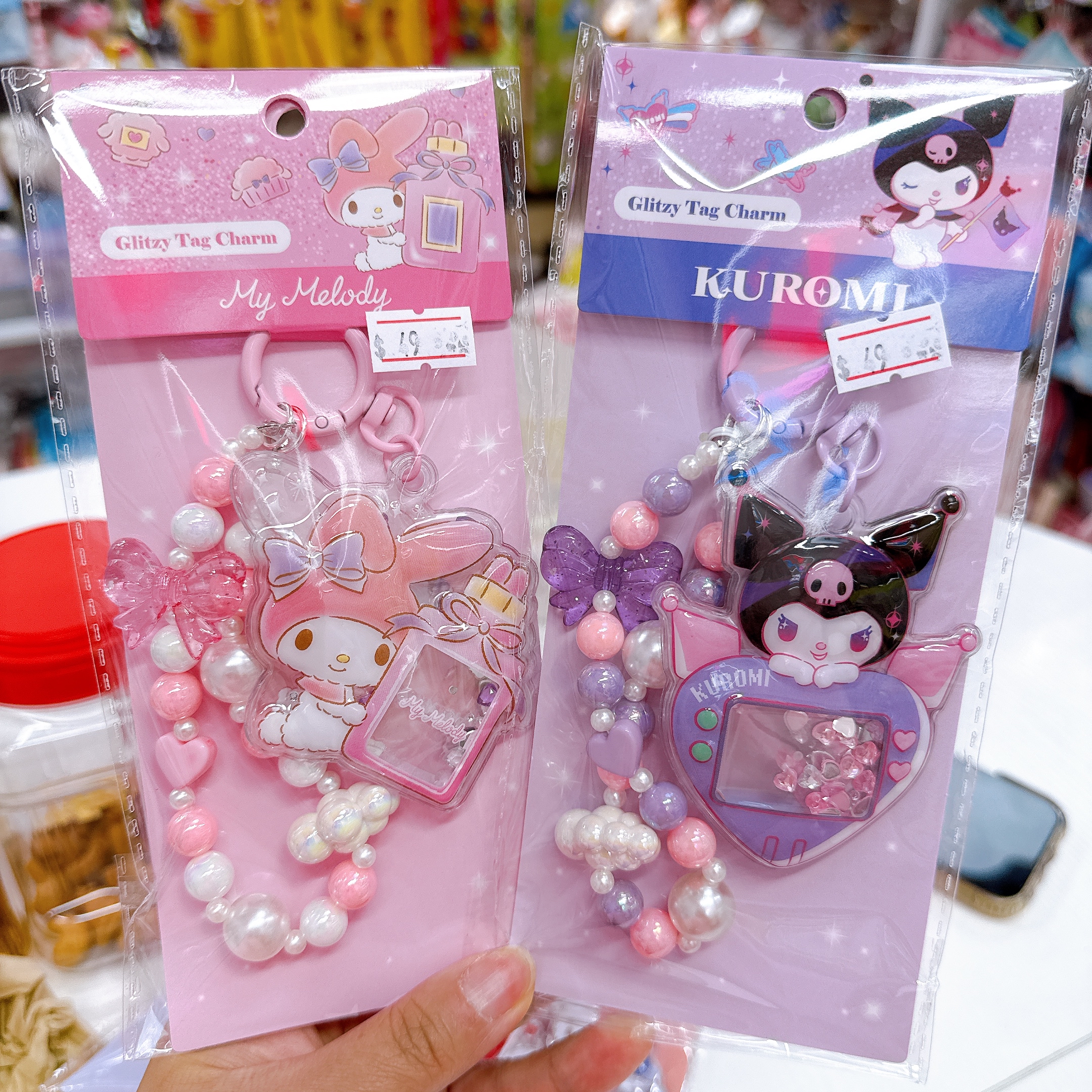 原裝行貨Sanrio Hello Kitty Kuromi melody 玉桂狗 水怪鎖匙扣