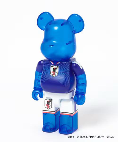 【BE@RBRICK】足球日本代表Ver. 100% & 400%