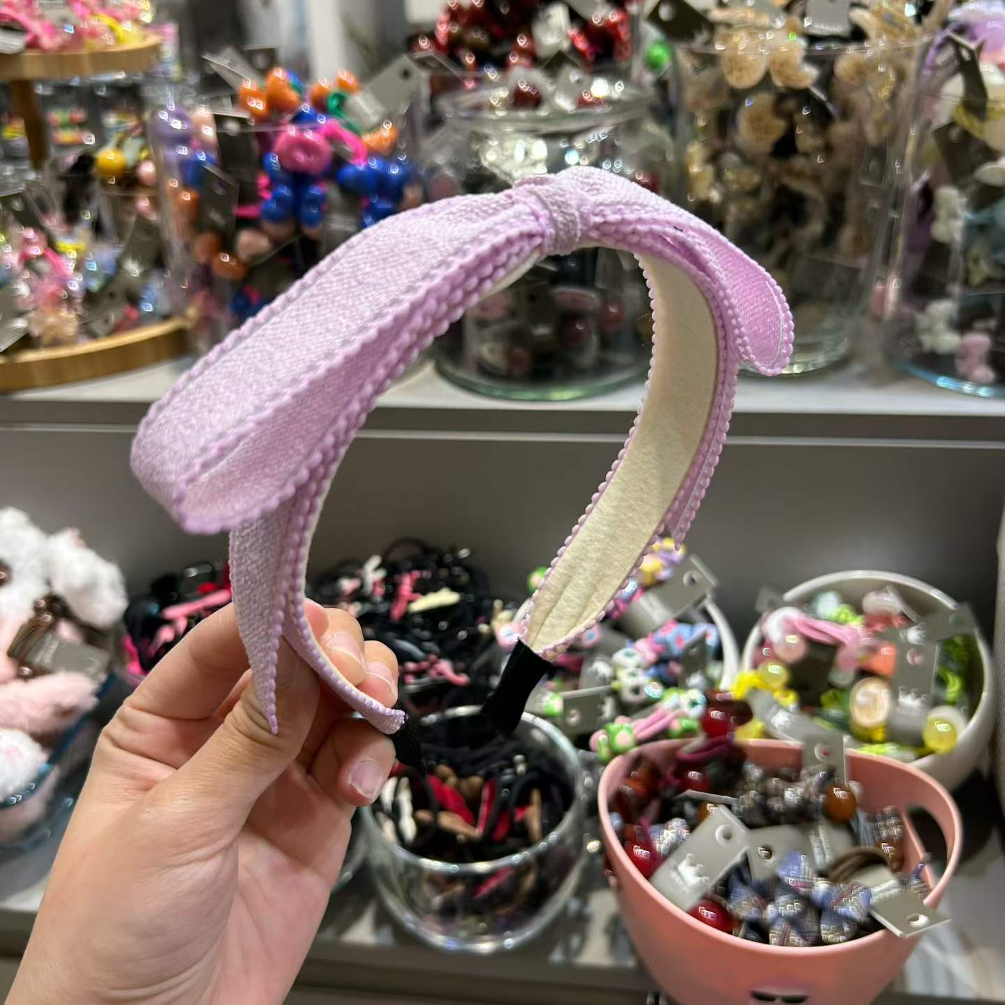 🎀 純色蝴蝶結兒童頭箍 🎀