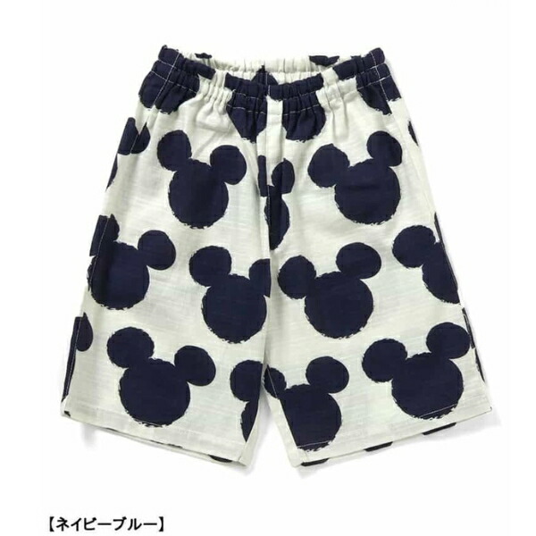 【⭐訂購⭐】🇯🇵日本直送🌀#Disney #Mickey 刺繡圖案甚平套裝［2款選］🌀 [PLCA-0041] [260402]