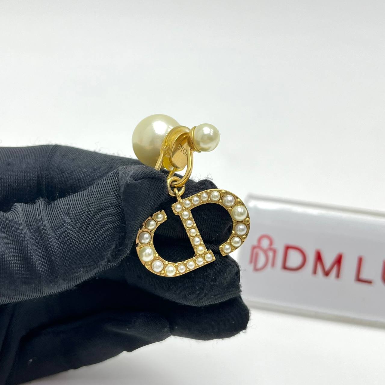 Dior Tribales Earrings White Pearl GHW