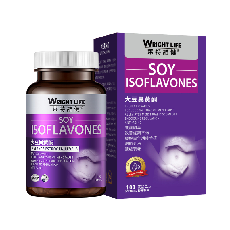 萊特維健 大豆異黃酮 100粒 （沒有外盒）