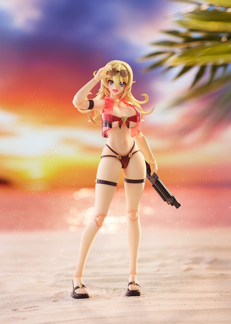 (預訂訂金 $200 / $300) (總價 $465 / $598) Max Factory figma 701 BUNNY SUIT PLANNING Veronica Sweetheart: Swimsuit Ver. 維羅妮卡·甜心 泳裝Ver. (行版普通版 / 日版特典版)