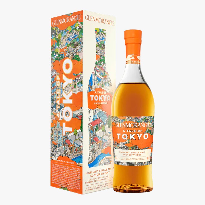 格蘭傑「東京物語」單一麥芽蘇格蘭威士忌 Glenmorangie A Tale of Tokyo Highland Single Malt Scotch Whisky 46% 700ml (限定產品，數量有限，售完即止)