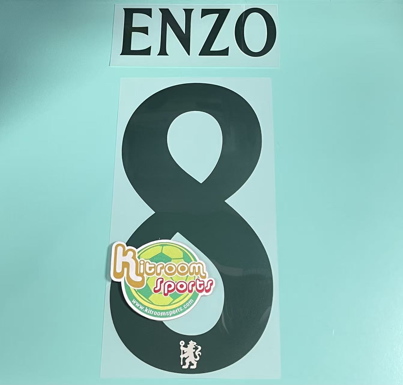 2025-26 Chelsea Away UCL Nameset #8 ENZO