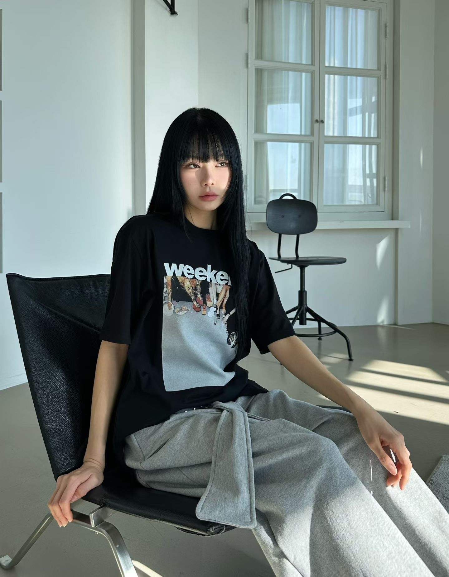 Weekend印花寬鬆T