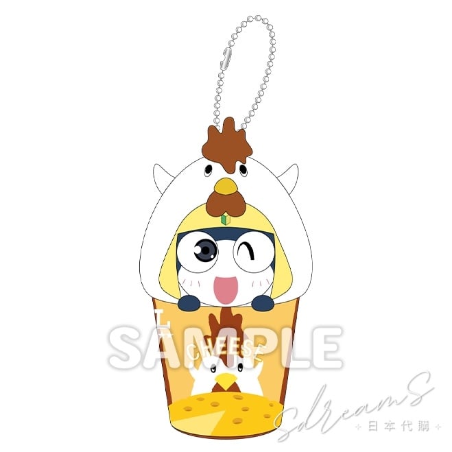 Keroro軍曹 LAWSON聯名限定 炸雞迷你公仔掛飾 Keroro Gunso #P-OOD0045 (PRE-ORDER) [2027/01]