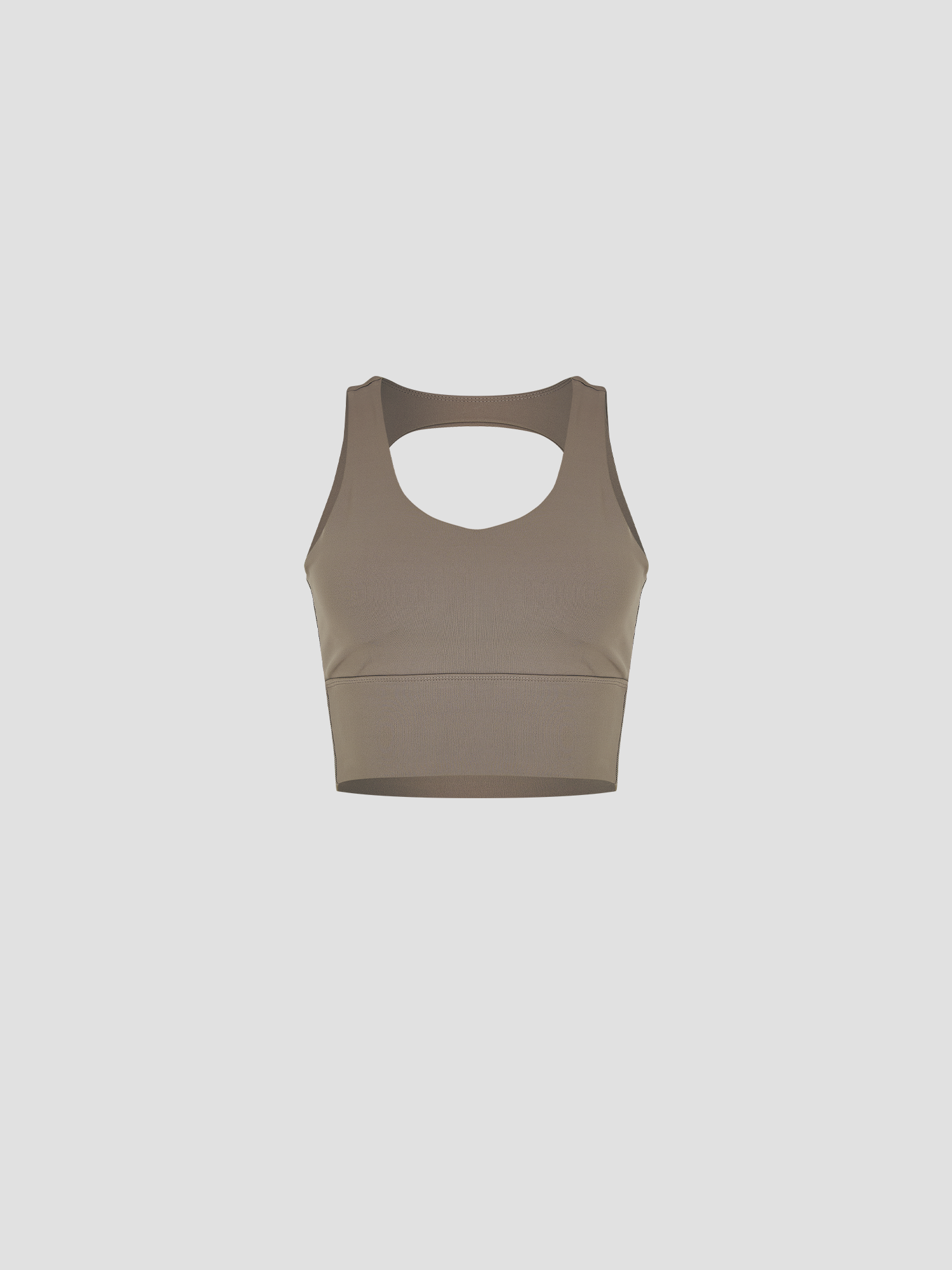 預購_Cut-off Sports Bra Top by Conch