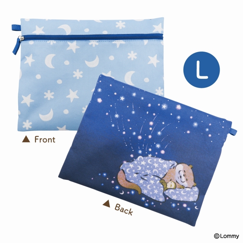 現貨｜【一套三個】可愛謊言的水獺 Kawaiiusono Kawauso 日版 收納袋 套裝 3 Size Pouch (KUK-114)