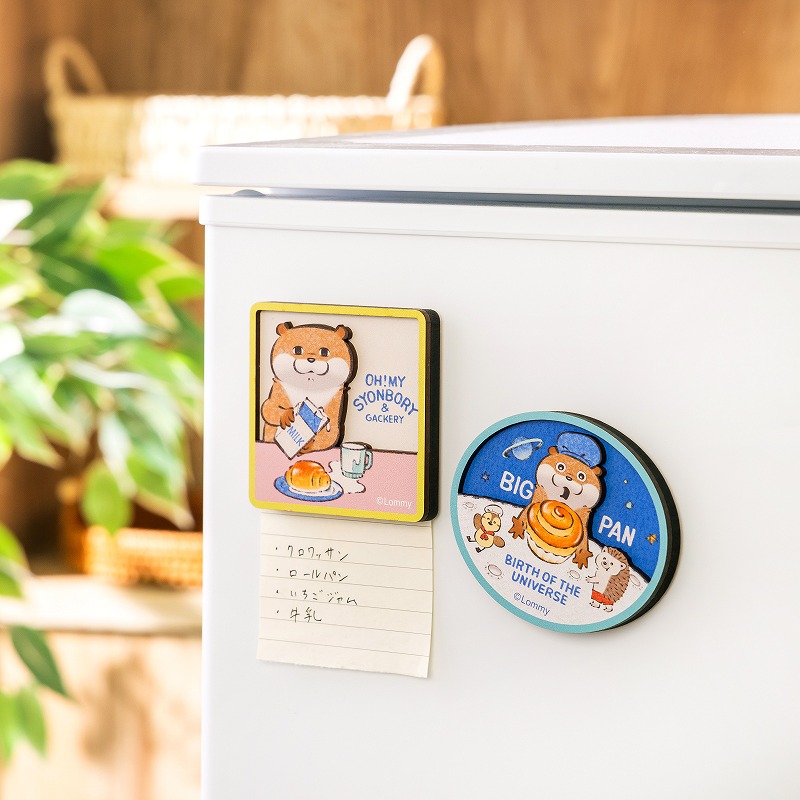 日本預訂📍可愛謊言的水獺麵包店造型系列 - 磁石 20/3日本開售