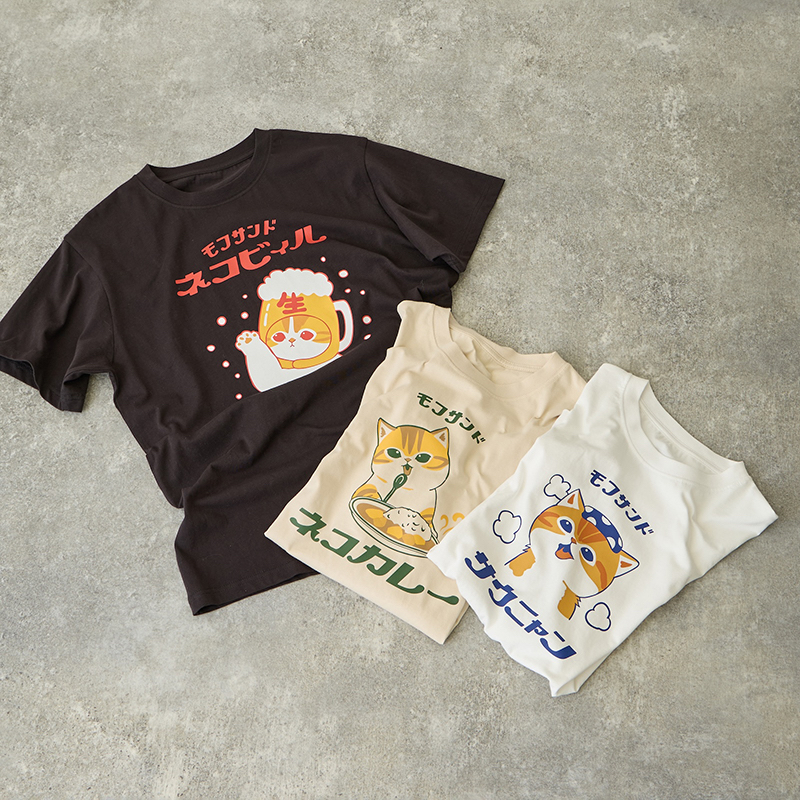 🎀【預訂】 mofusand T-shirt 白色