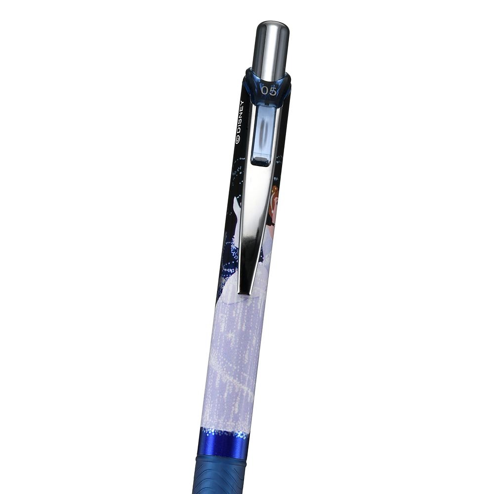 現貨｜【日本 Disney Store 限定】Cinderella 灰姑娘 日本製 Pentel EnerGel 0.5mm 黑色 啫喱筆 208803