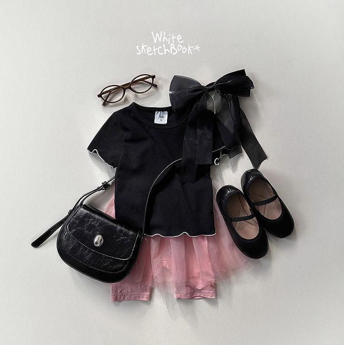 🇰🇷WhiteSketchBook tee