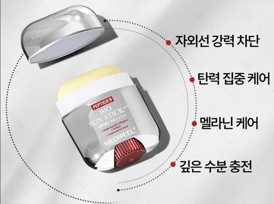 韓國MEDIPEEL PEPTIDE 9 BIO SUN STICK PRO 九胜肽生物防曬棒 SPF50+ PA++++ 19g