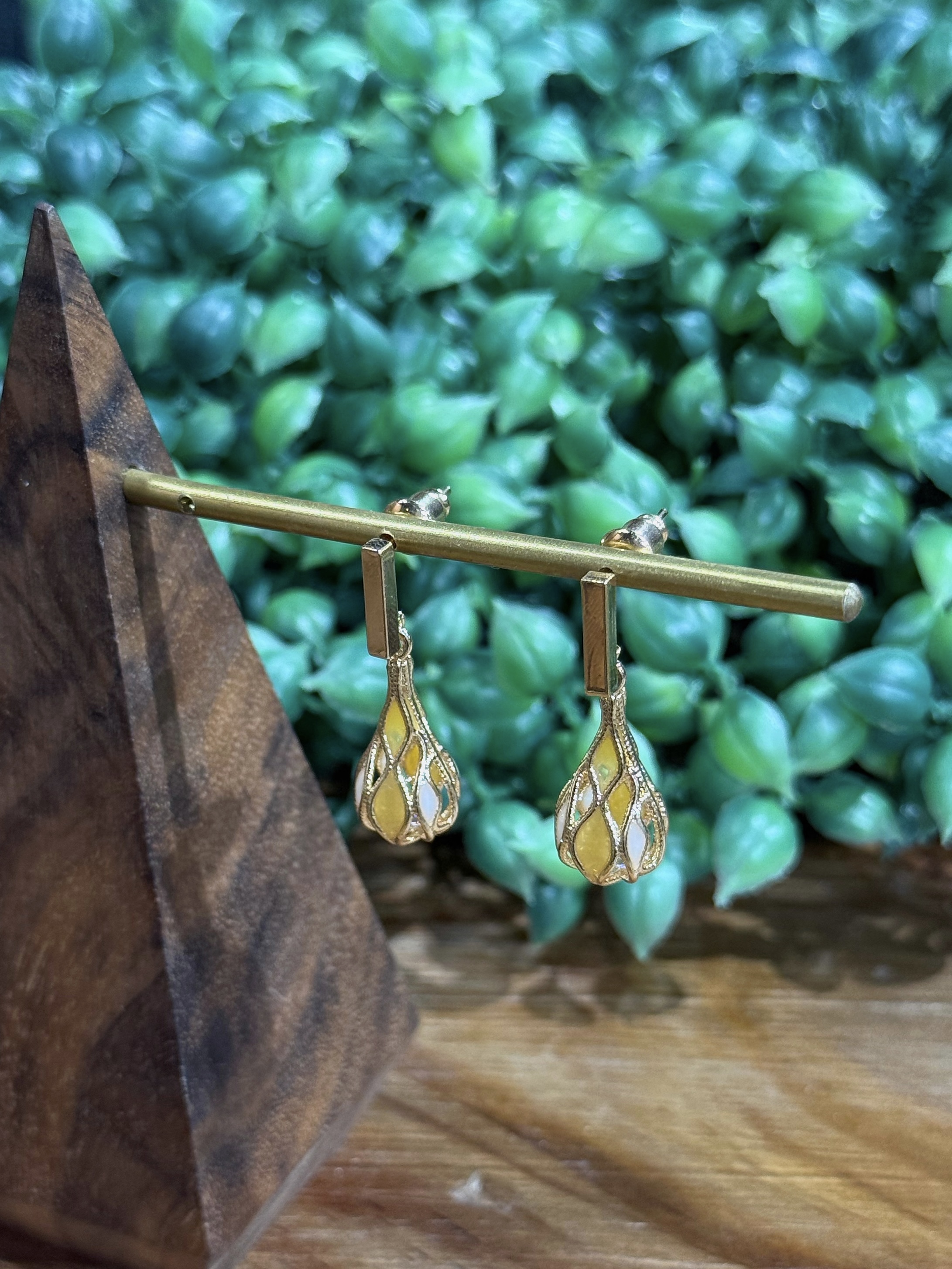 熱氣球 Hot Air Balloon Dangle Earrings | 垂墜款耳環