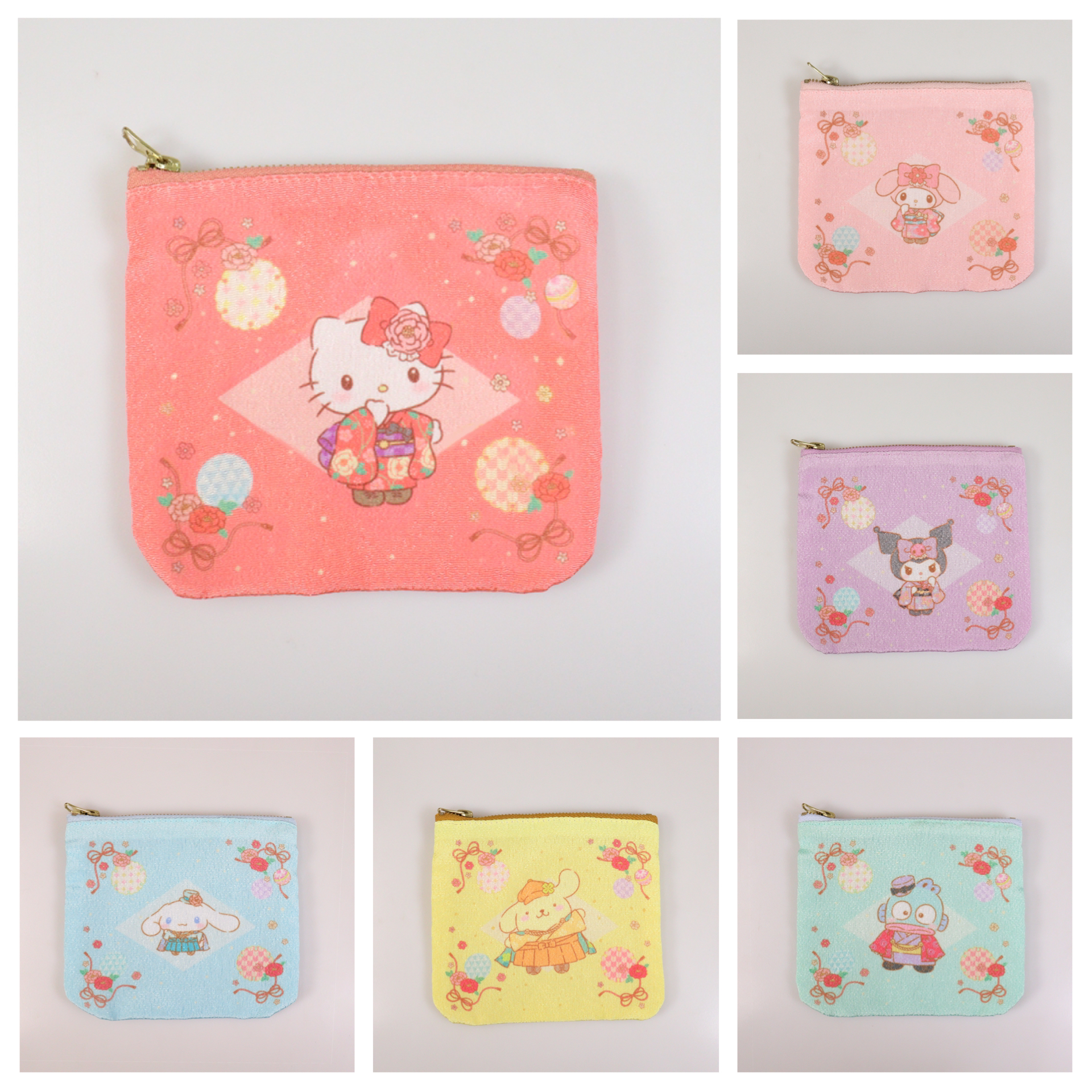 日本預訂📍日本Sanrio和風和服造型拉鏈袋仔 2026年2月下旬出貨