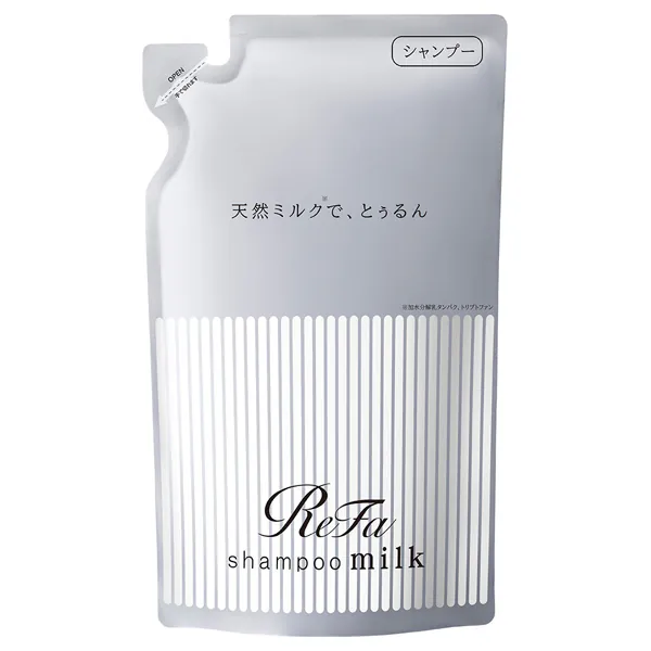 ReFa | Milk Protein Shampoo White 天然牛奶蛋白洗髮水(受損修護系列) 500mL