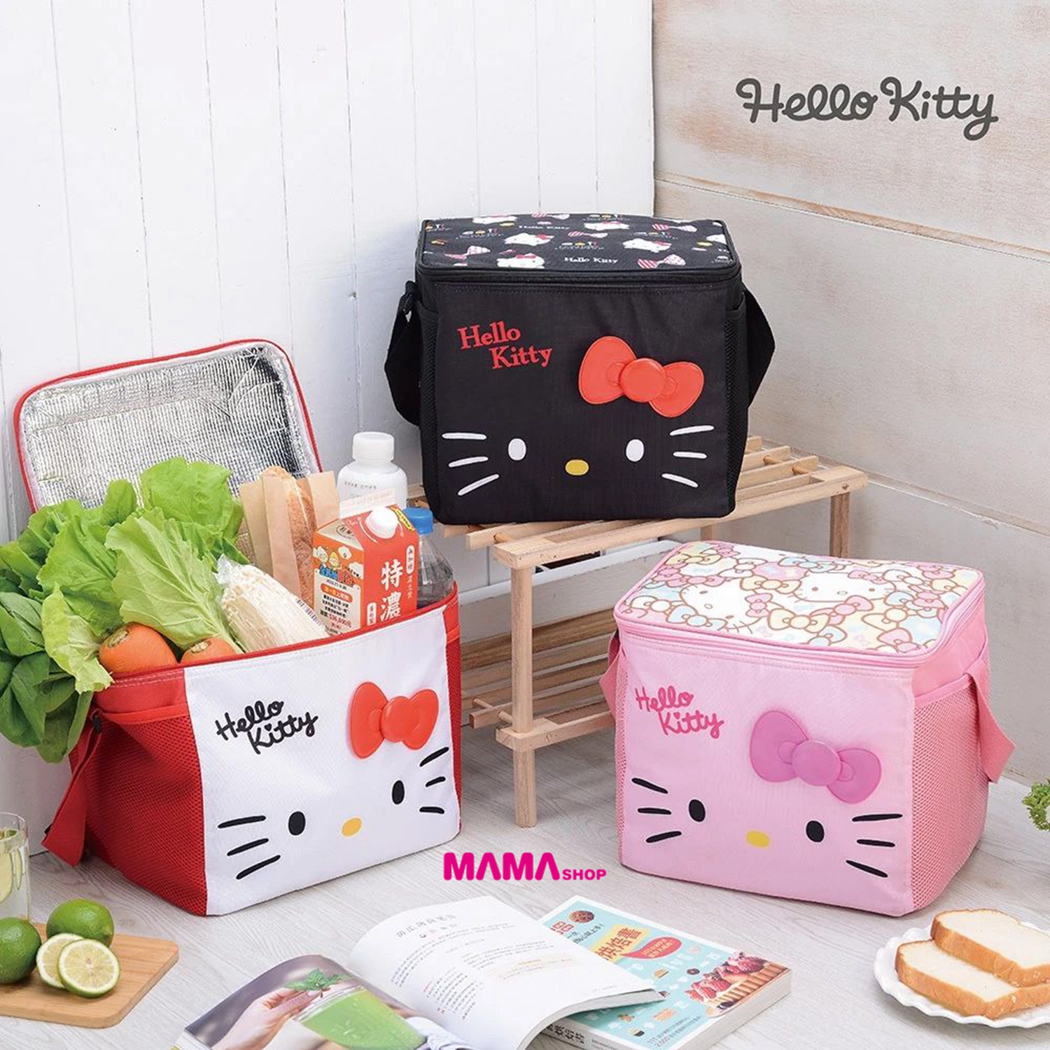 台灣直送Hello Kitty立體保溫保冷袋