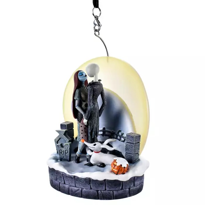 🎀【預訂】Disney Christmas Ornament - 發光Jack & Sally 