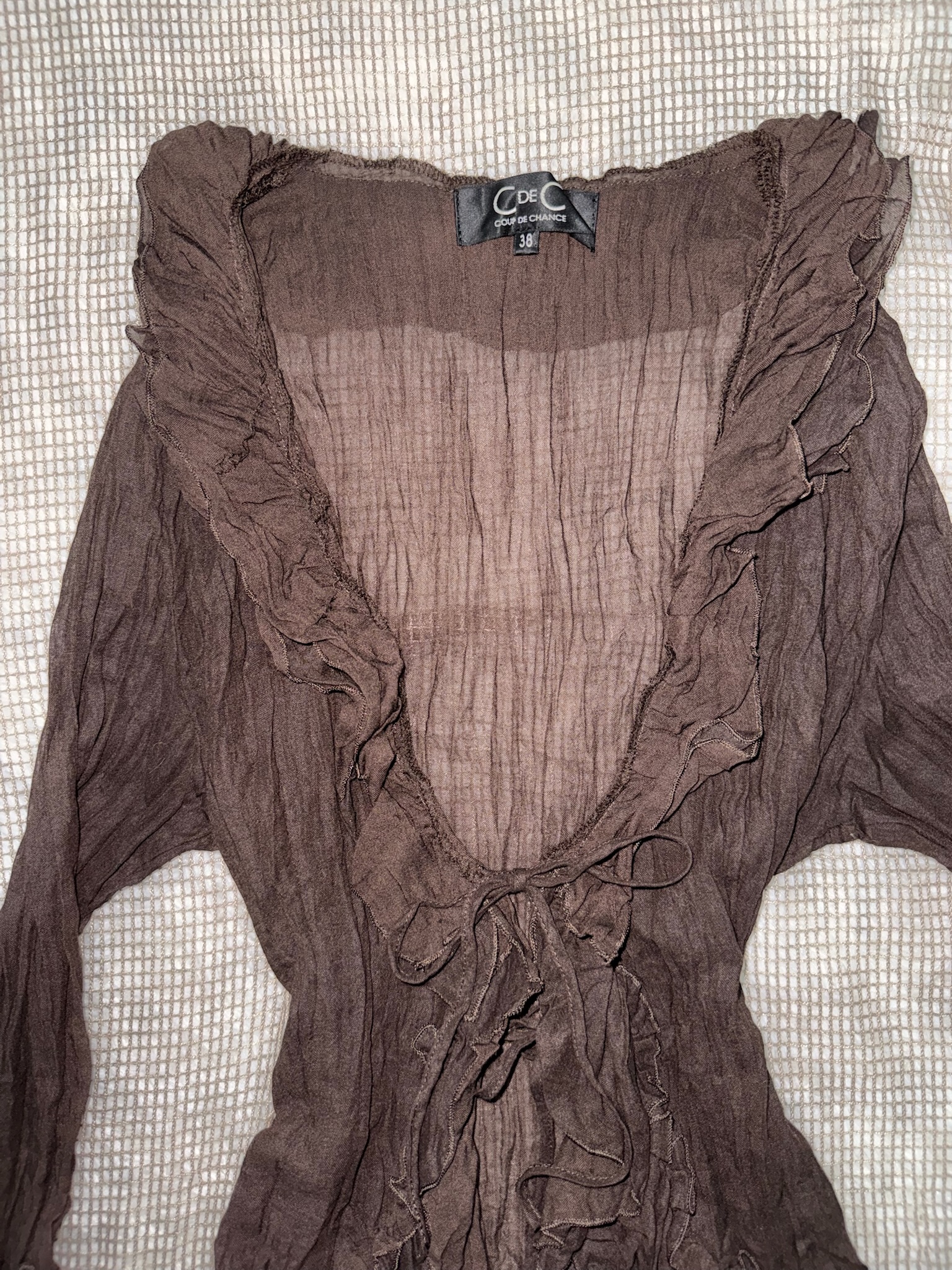 Ethereal Bell-Sleeve Fairy Blouse