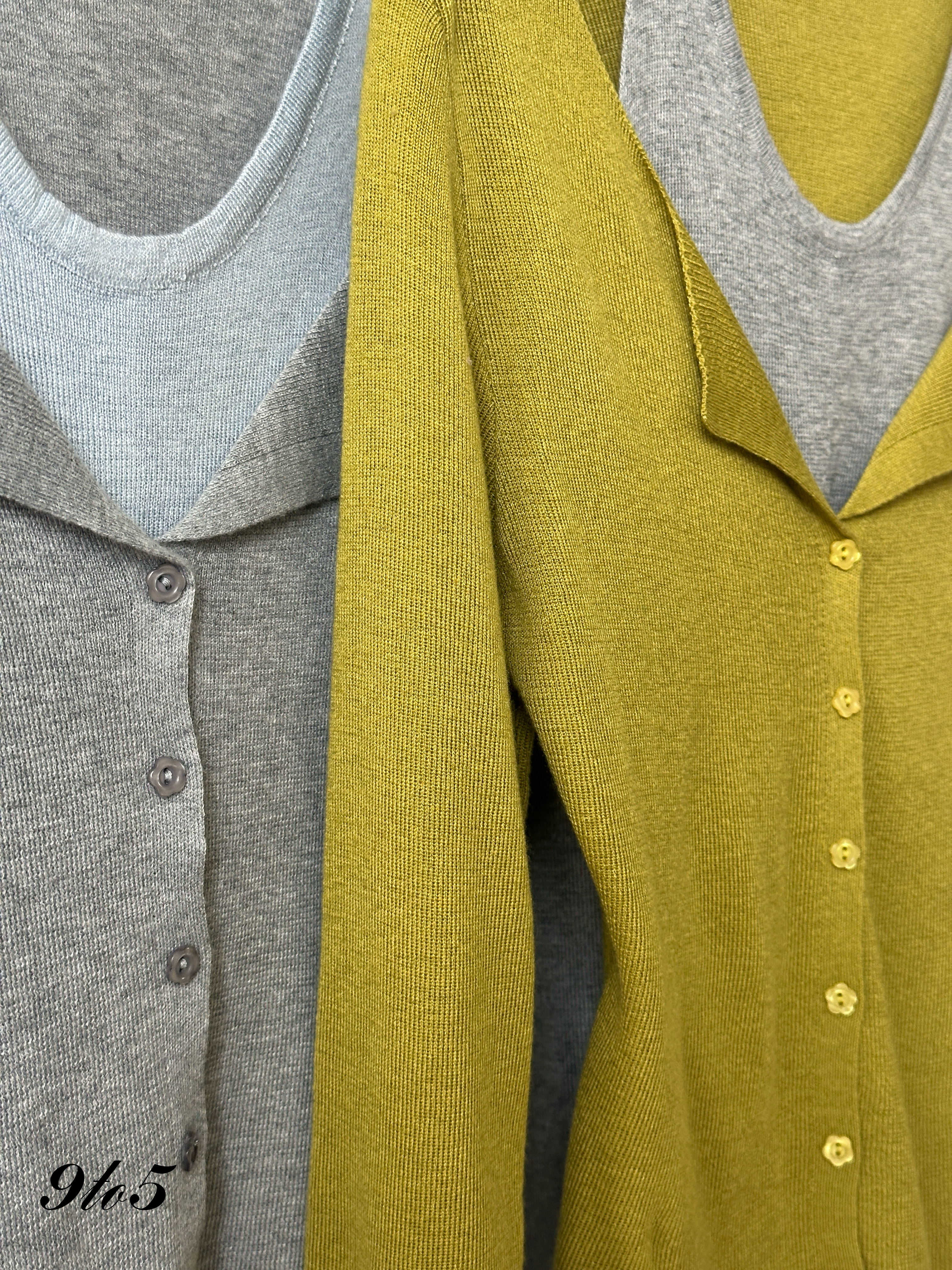 T4081 Fake Two-Piece Knit Top - 3 Colors 