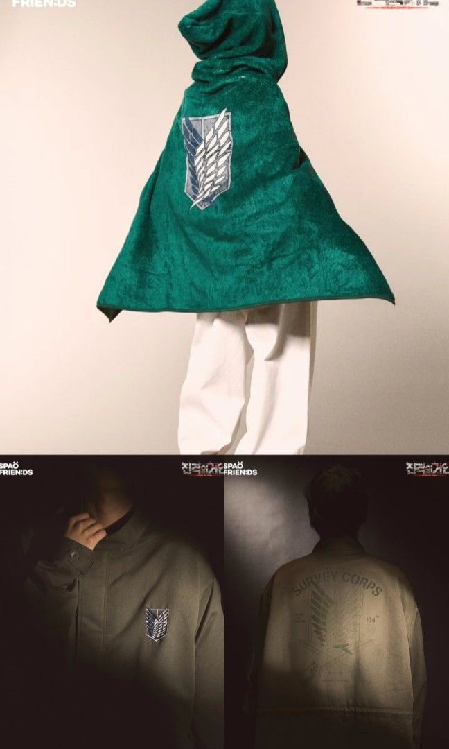 SPAO - 韓國 SPAO X 進擊的巨人 限定系列