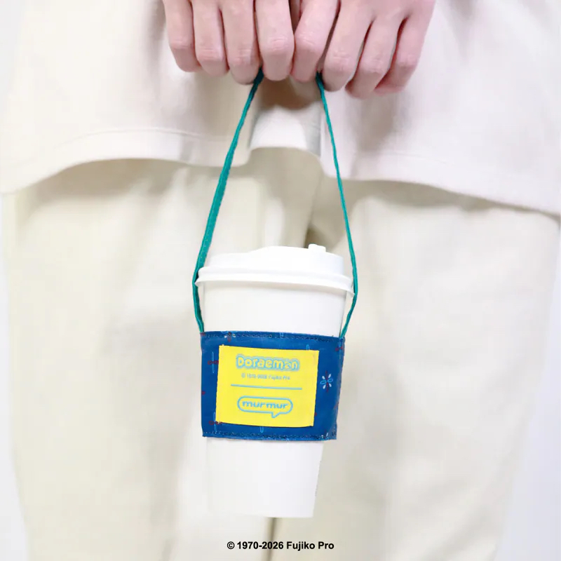 [訂購] 多啦A夢飲品杯套 杯袋 （全角色大集合) 旅行