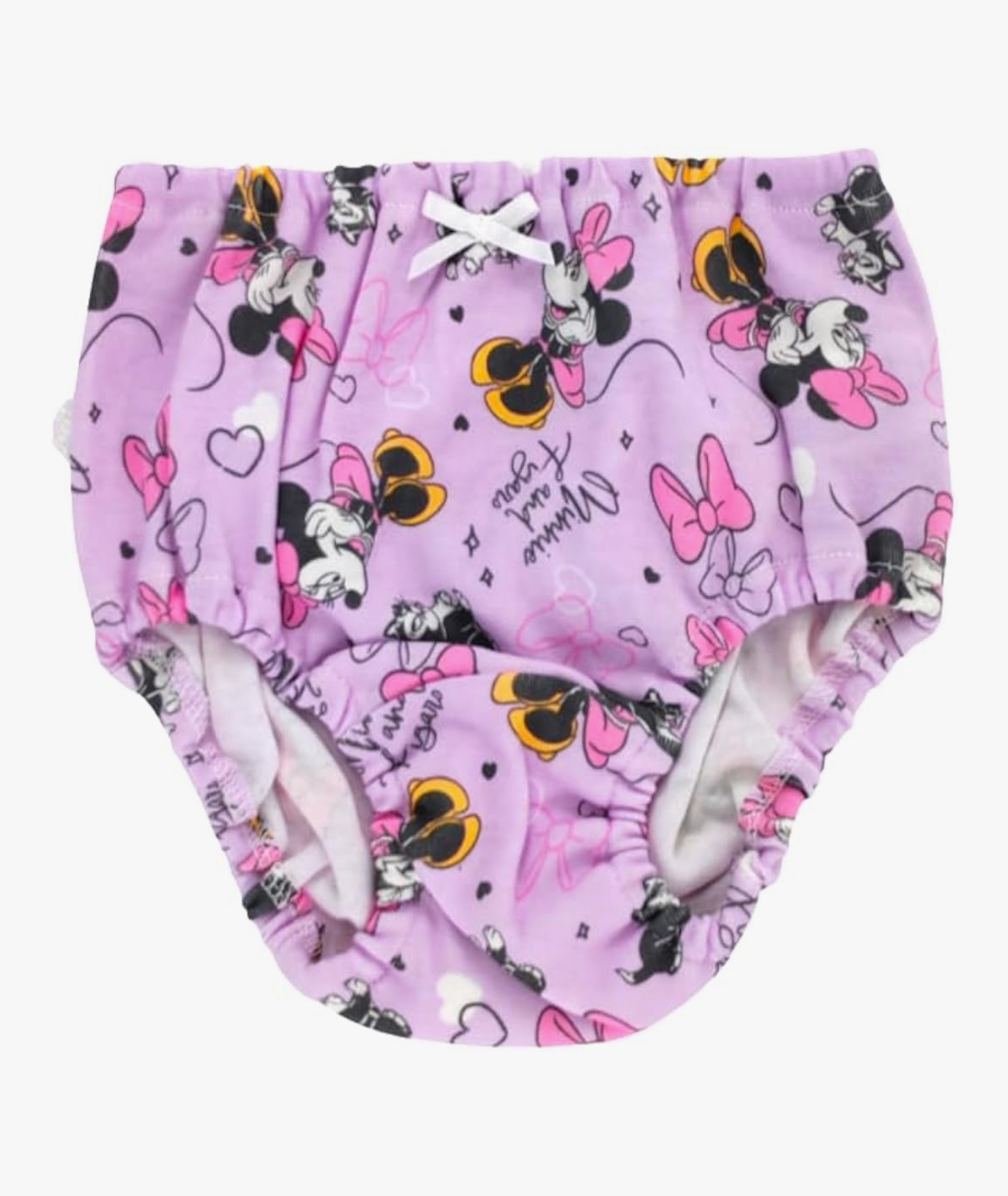 🇯🇵預訂 日本直送🇯🇵米妮人物滿印絲帶蕾絲女童內褲兩件套裝