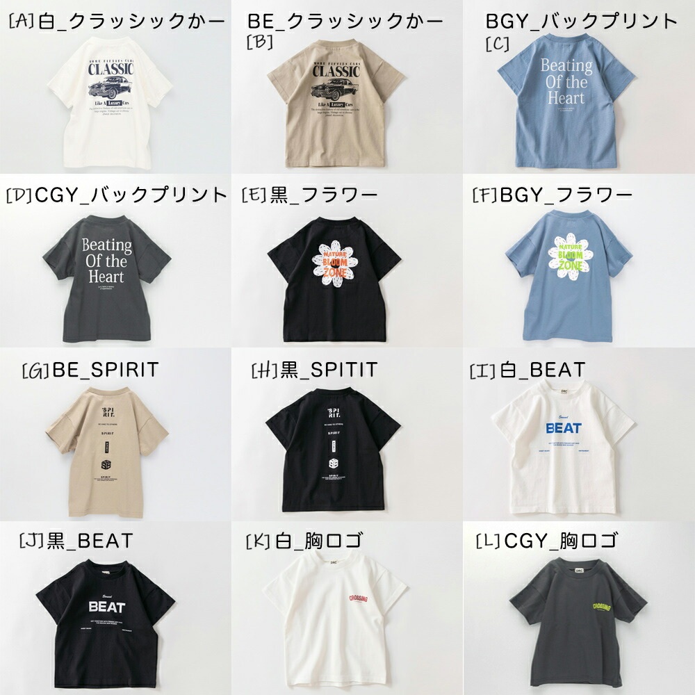 🆕【⭐訂購⭐】 🇯🇵日本直送🌀印花圖案 純棉短袖TEE［12款選］🌀 [ELAA-0259][260221]