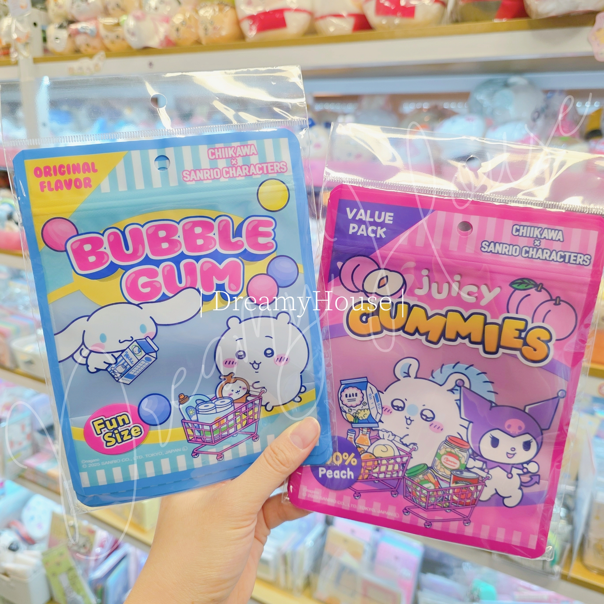 日本 Chiikawa x Sanrio characters 拉鍊袋 zip袋