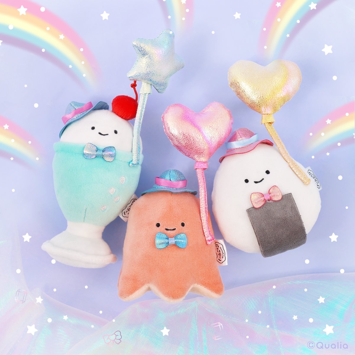 四月連線貨品 - 日本 Niccolino 豆豆眼 拎氣球公仔