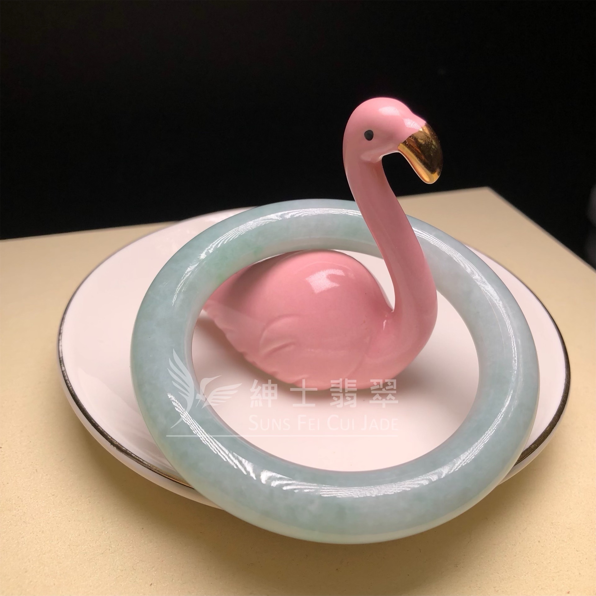 湖水綠圓鐲56.2mm C06225